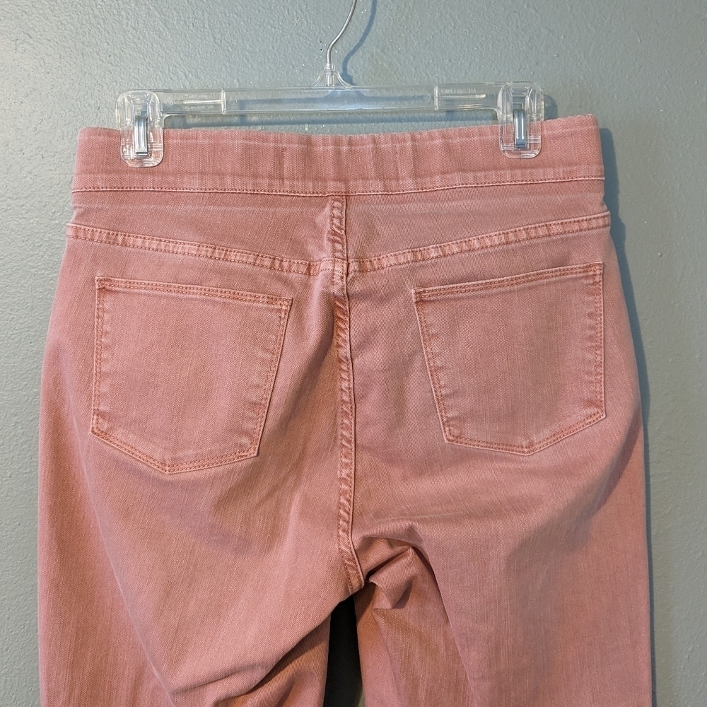 Soft Surroundings Pink Cotton Stretch On Pant Size PS - Picture 4 of 6